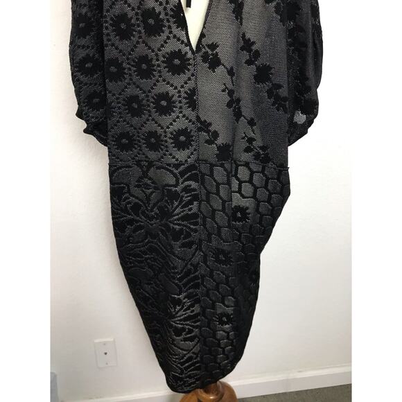 Opening Ceremony Shift Dress Oversize Floral Embroidery - Picture 7 of 7